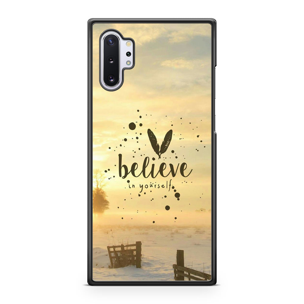 Believe in Yourself Galaxy Note 10 Plus Case