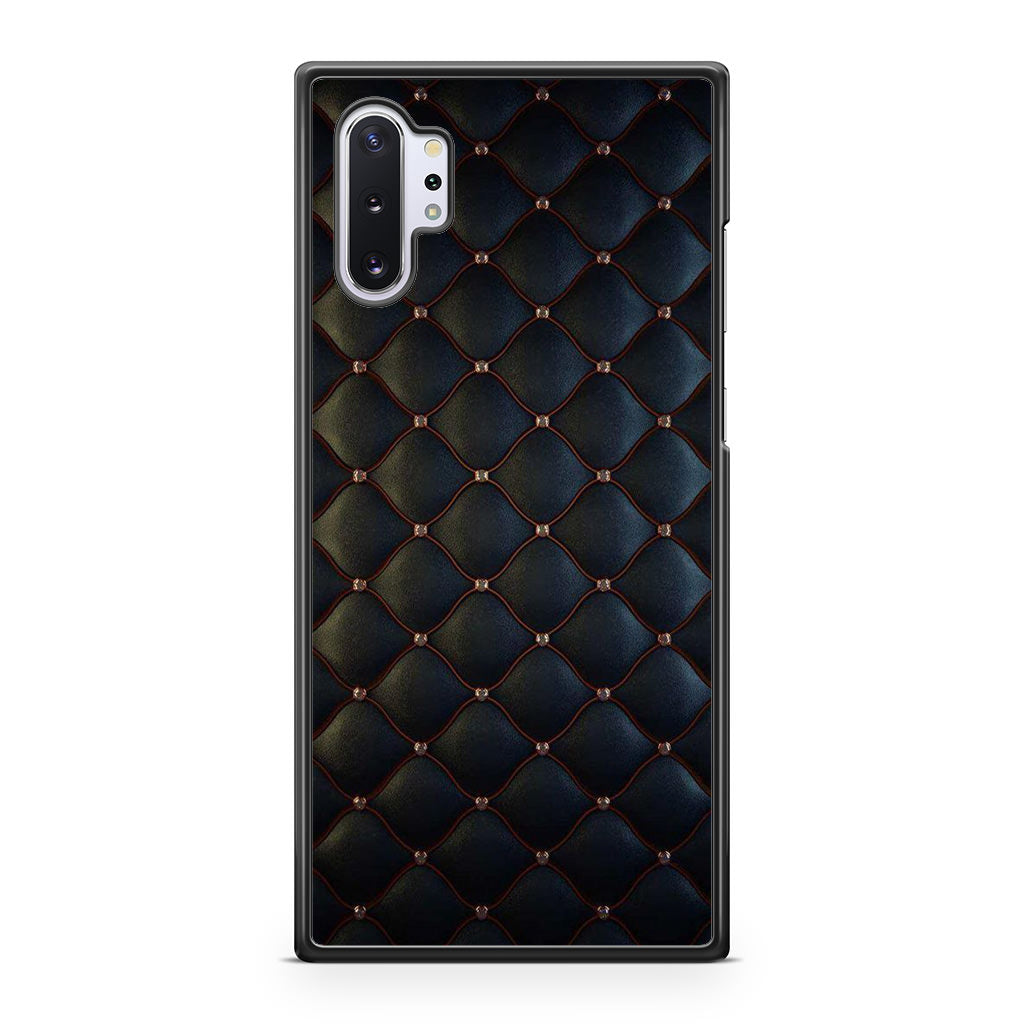 Black Royal Pattern Galaxy Note 10 Plus Case