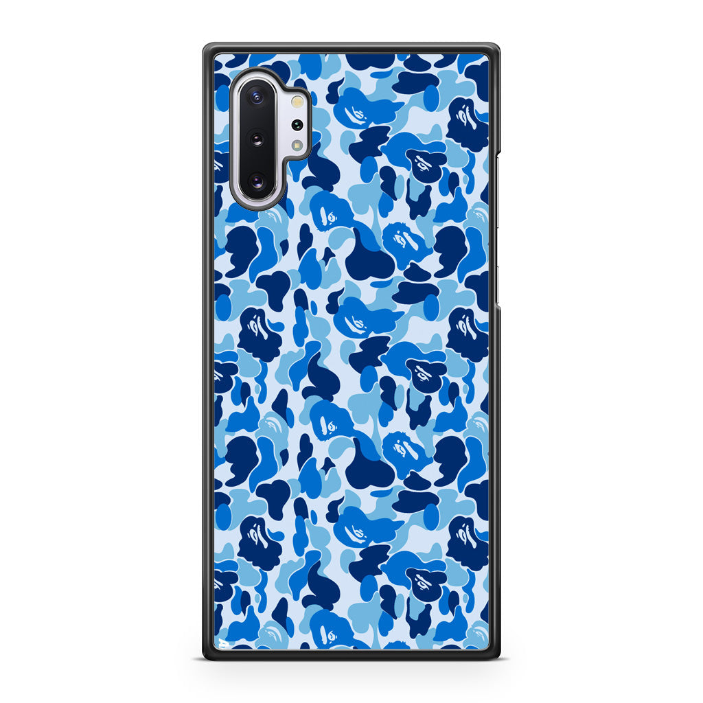 Blue Camo Galaxy Note 10 Plus Case