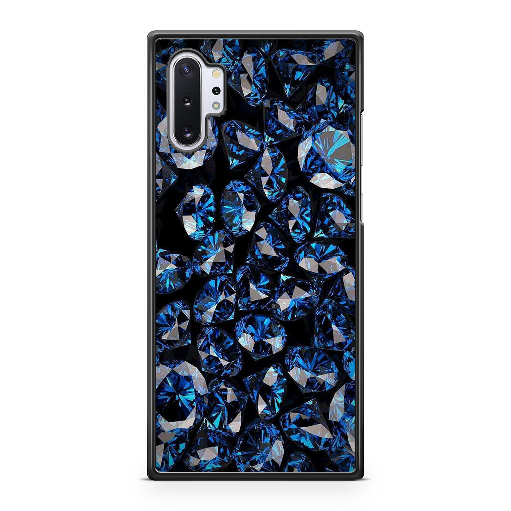 Blue Diamonds Pattern Galaxy Note 10 Plus Case