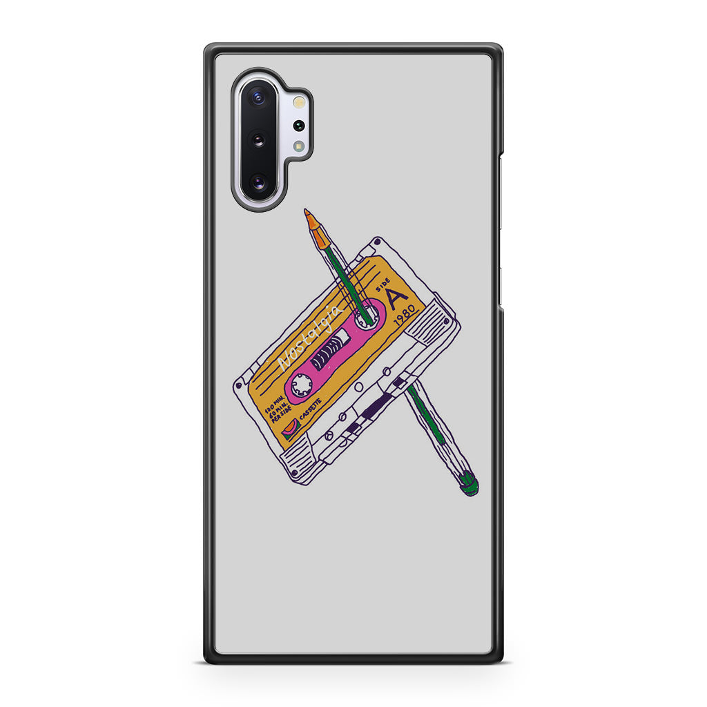 Cassete Tape Old Galaxy Note 10 Plus Case