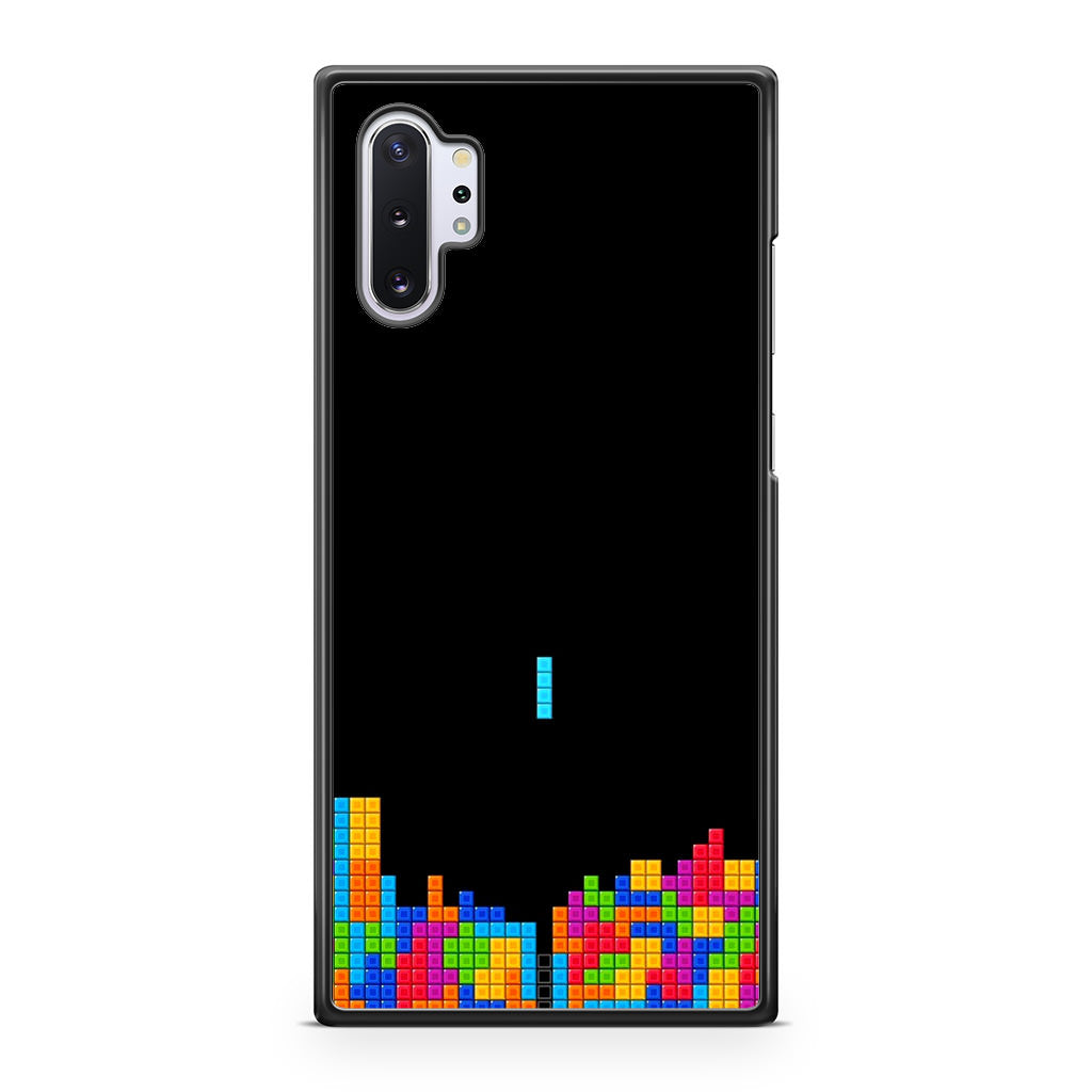 Classic Video Game Tetris Galaxy Note 10 Plus Case