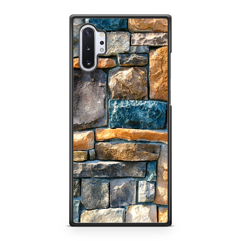 Colored Stone Piles Galaxy Note 10 Plus Case