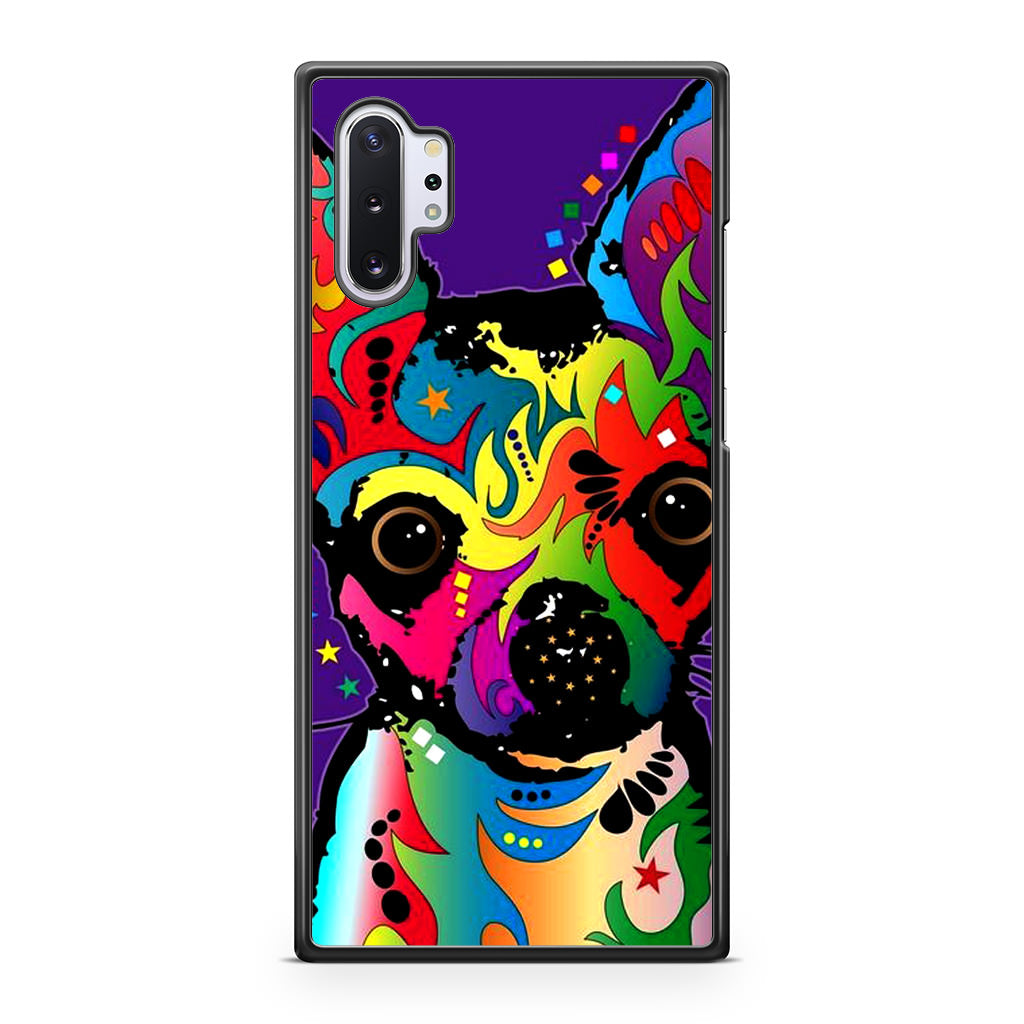 Colorful Chihuahua Galaxy Note 10 Plus Case