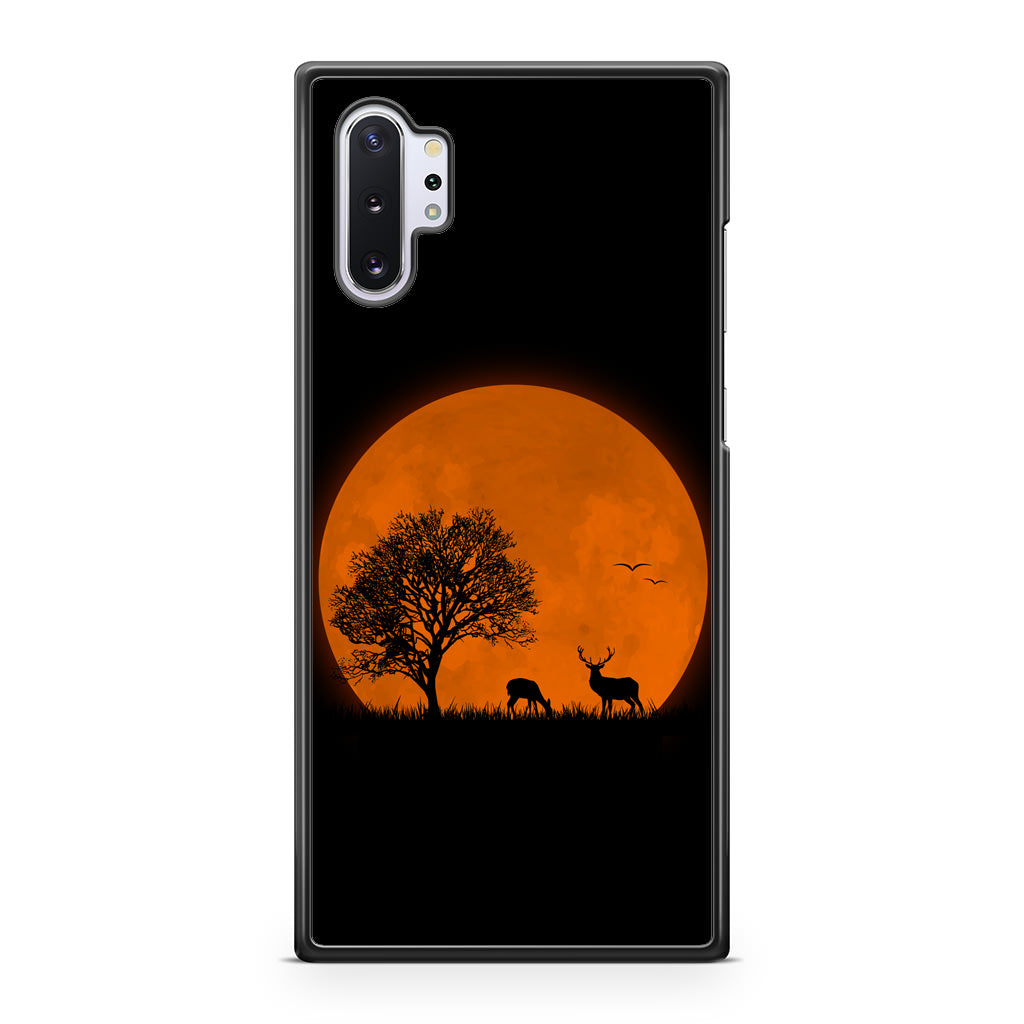 Deer Silhouette Galaxy Note 10 Plus Case