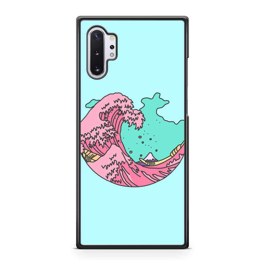 Japanese Pastel Wave Galaxy Note 10 Plus Case