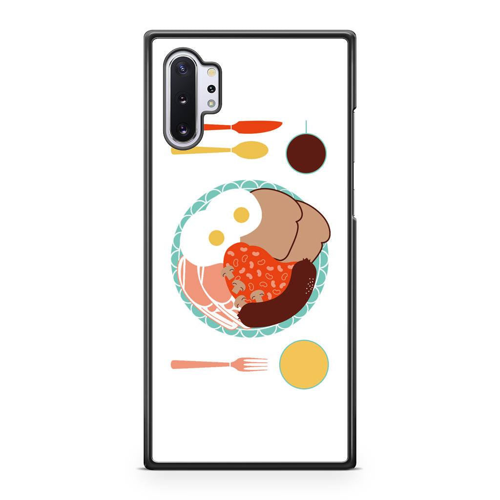 London Breakfast Galaxy Note 10 Plus Case