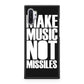 Make Music Not Missiles Galaxy Note 10 Plus Case