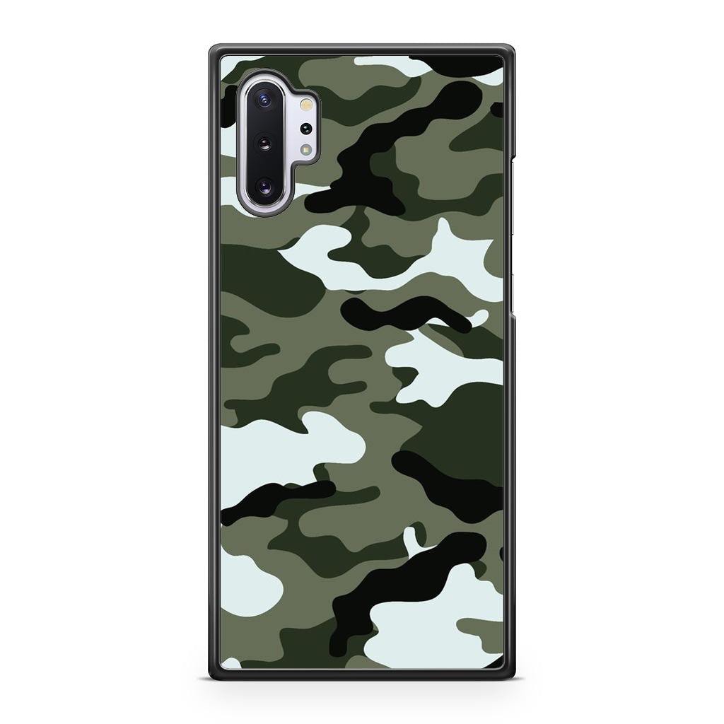 Military Green Camo Galaxy Note 10 Plus Case