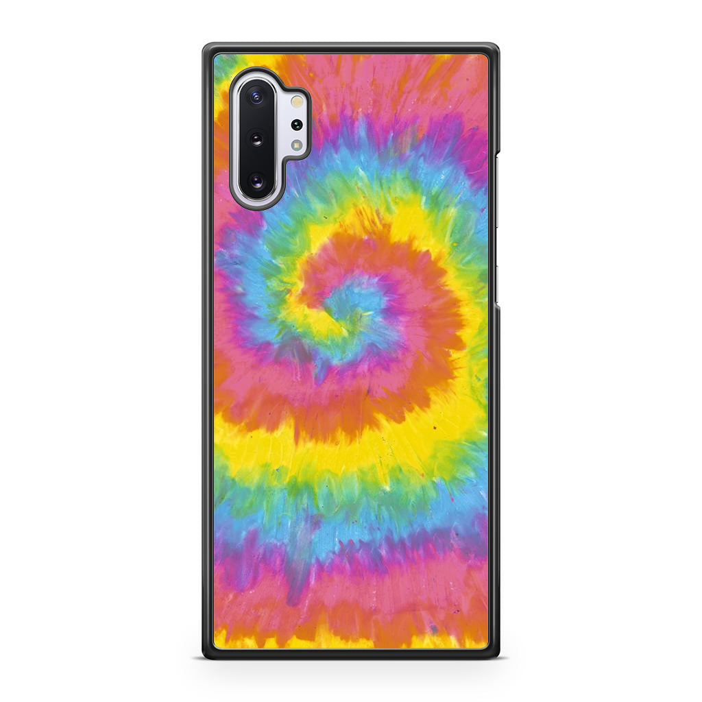 Pastel Rainbow Tie Dye Galaxy Note 10 Plus Case