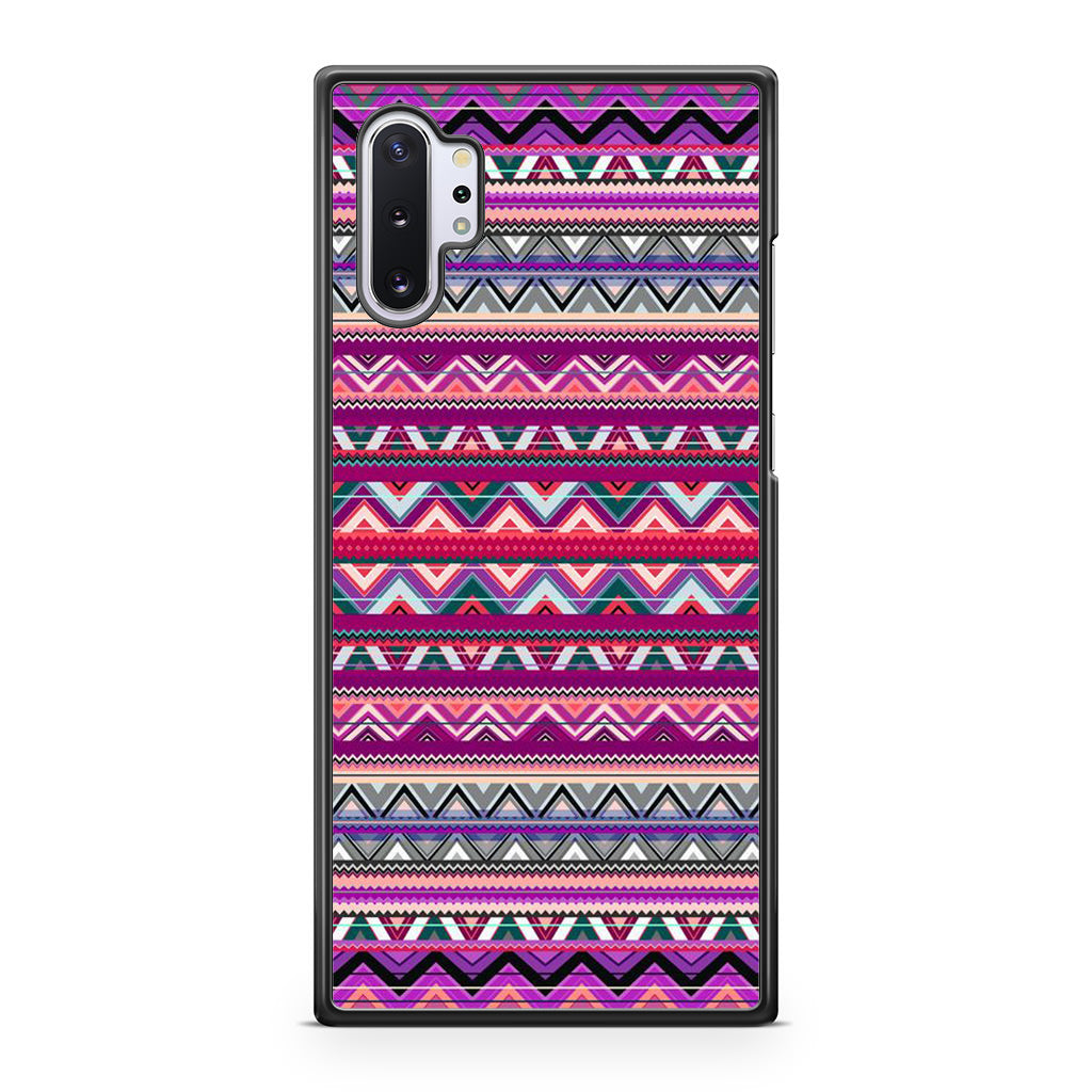 Purple Aztec Art Galaxy Note 10 Plus Case