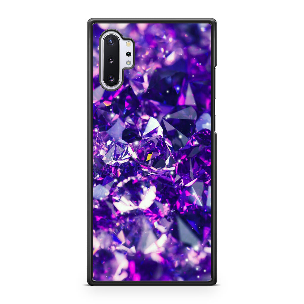 Purple Crystal Galaxy Note 10 Plus Case