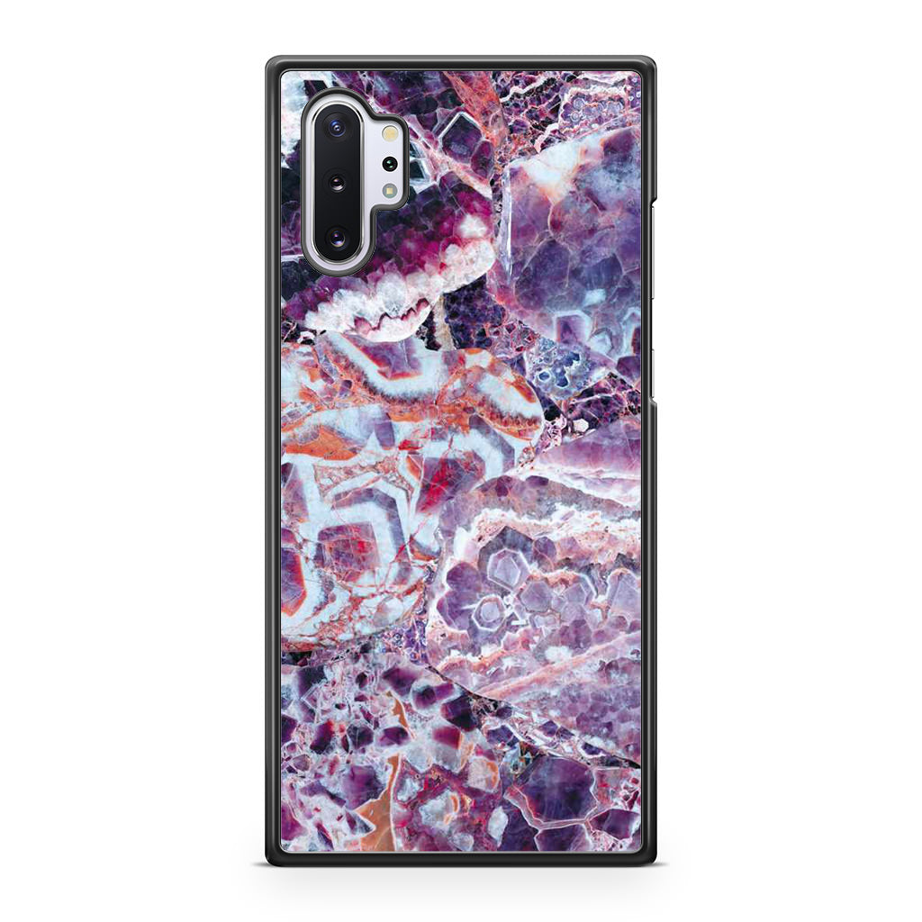 Purple Marble Galaxy Note 10 Plus Case