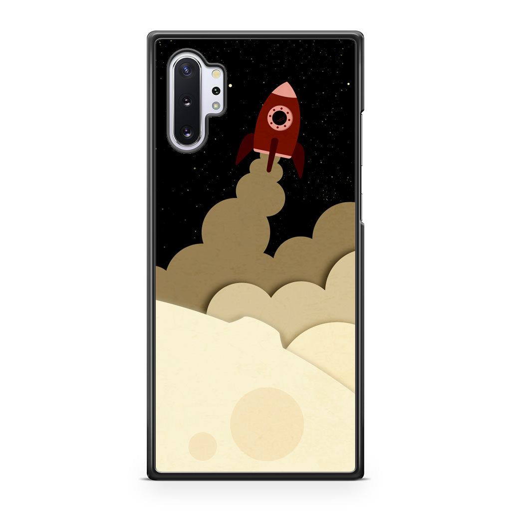 Rocket Ship Galaxy Note 10 Plus Case