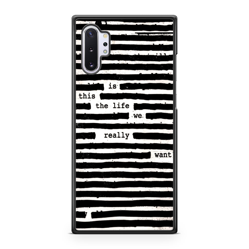 Roger Waters Is This the Life We Really Want Galaxy Note 10 Plus Case