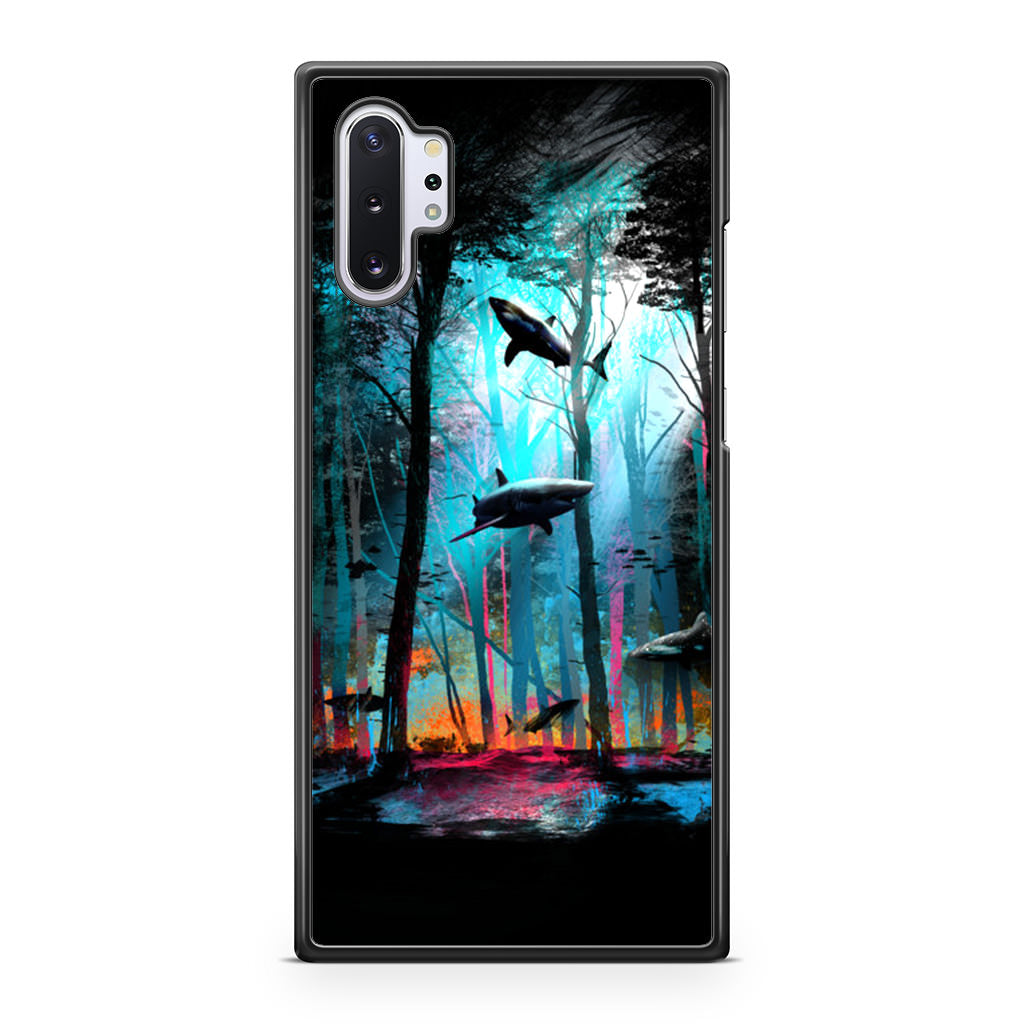 Shark Forest Galaxy Note 10 Plus Case