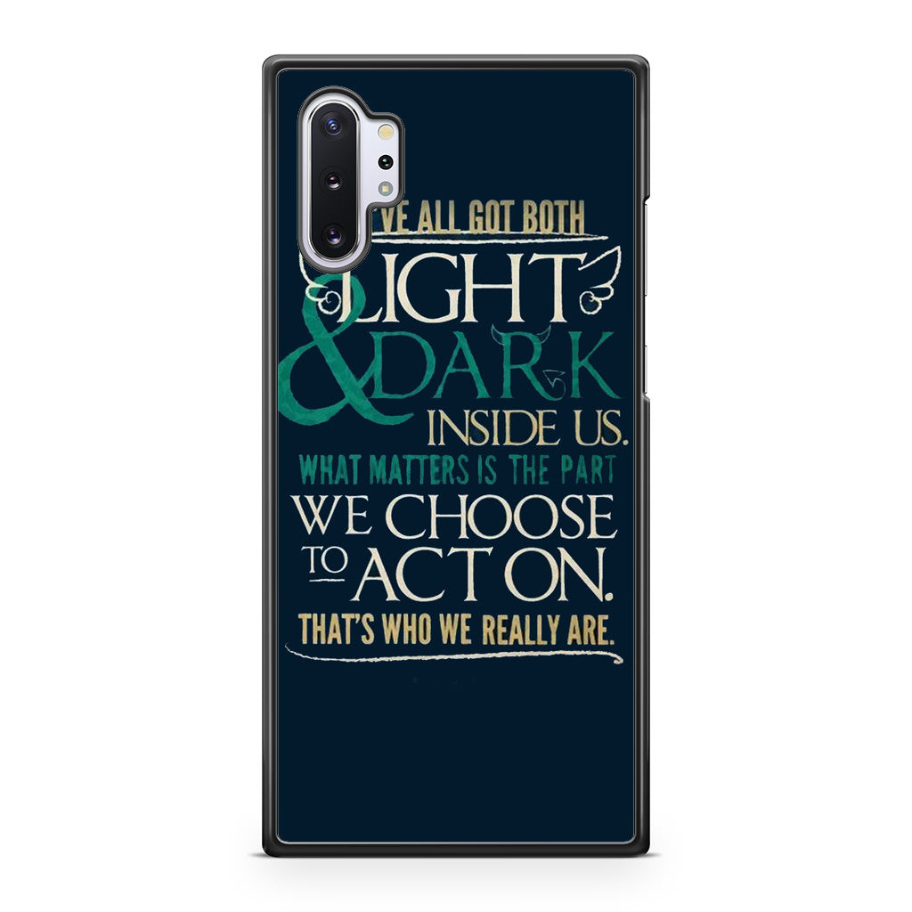 Sirius Black Quotes Galaxy Note 10 Plus Case