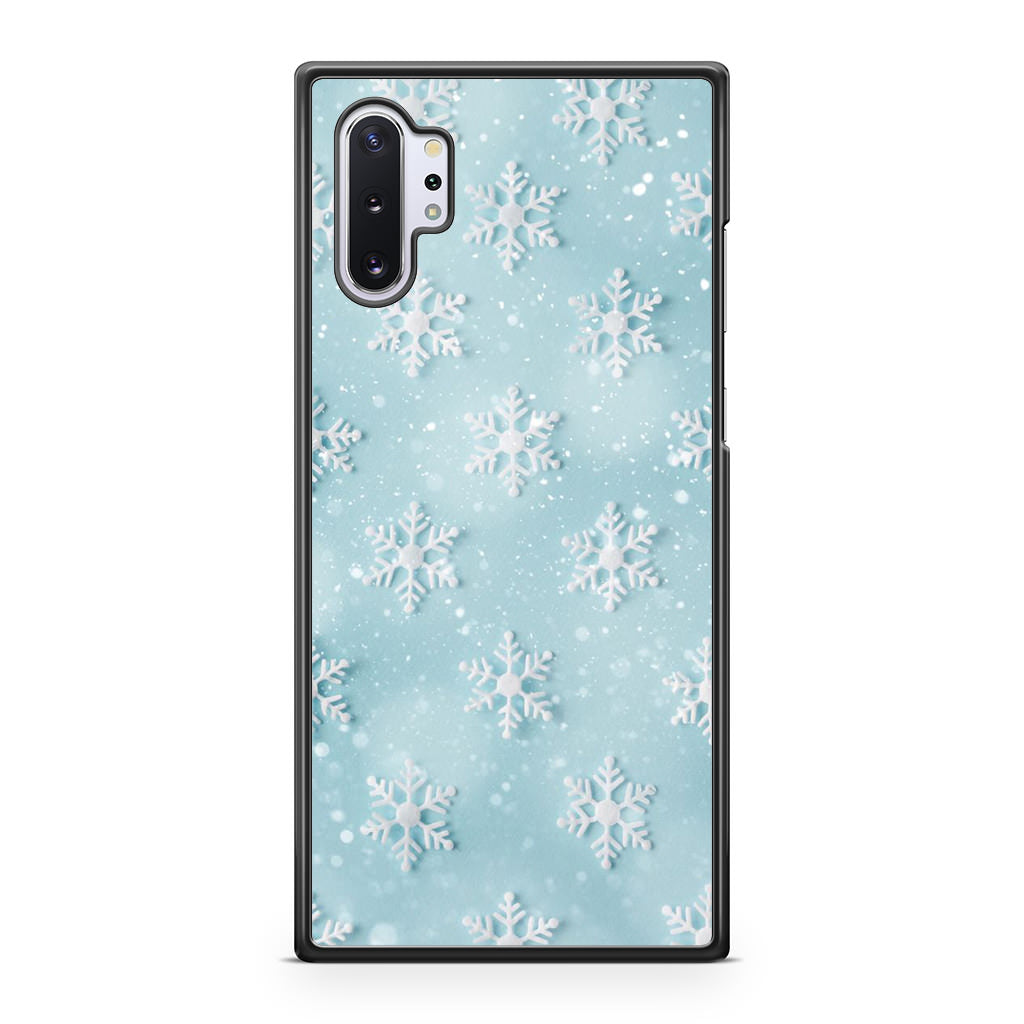 Snowflakes Pattern Galaxy Note 10 Plus Case