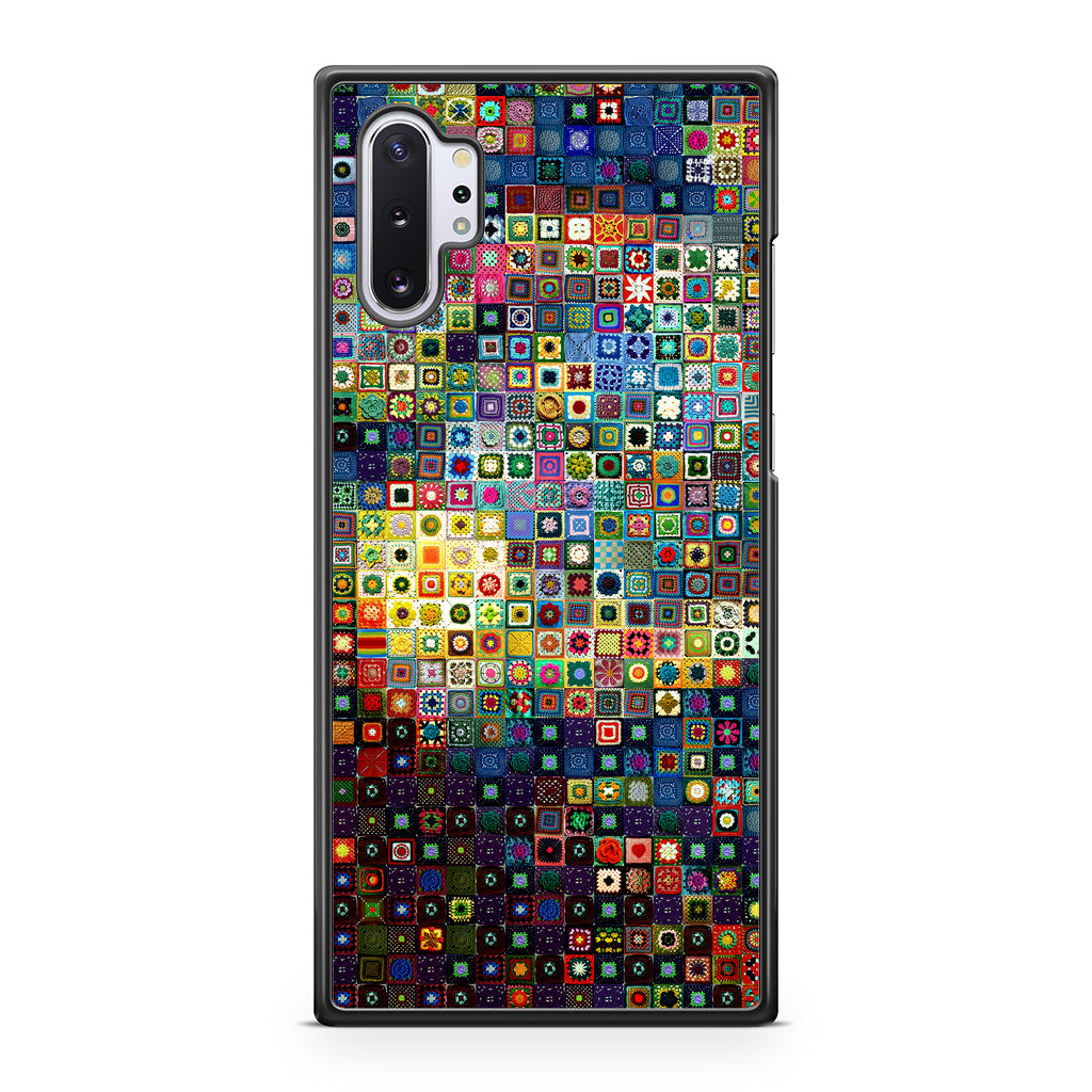 Starry Night Tiles Galaxy Note 10 Plus Case