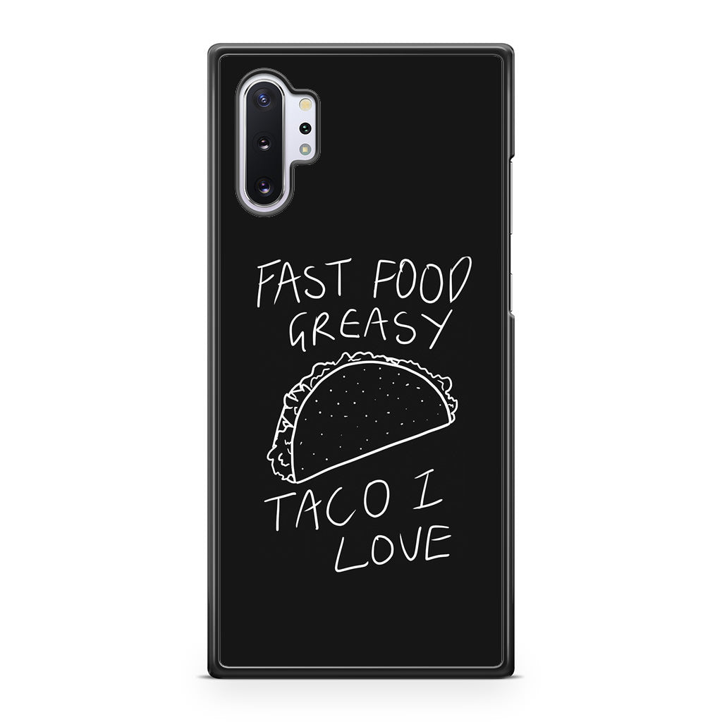 Taco Lover Galaxy Note 10 Plus Case