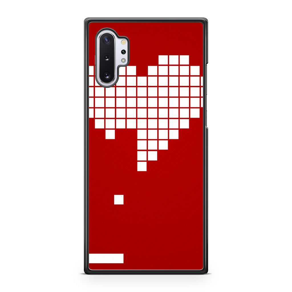 Tetris Heart Galaxy Note 10 Plus Case