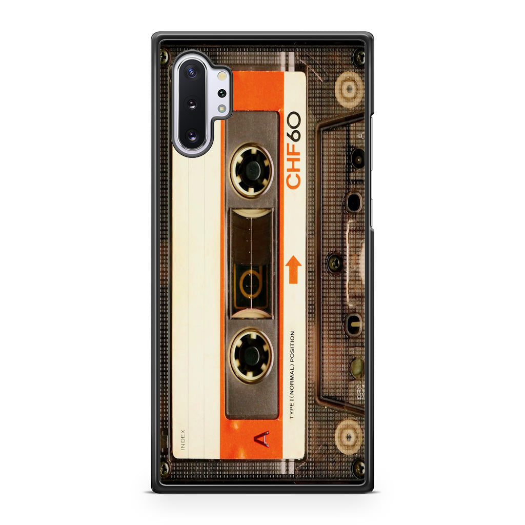 Vintage Audio Cassette Galaxy Note 10 Plus Case