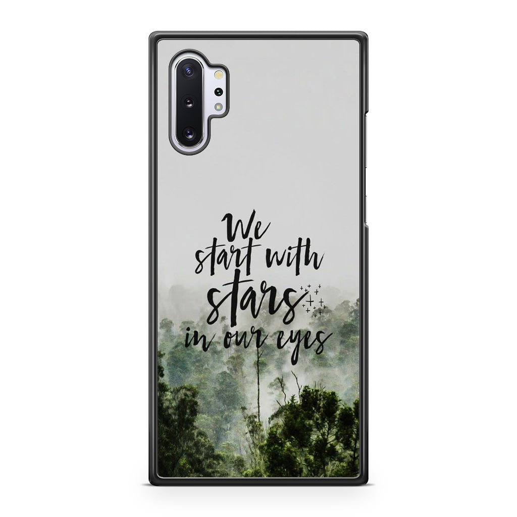 We Start with Stars Galaxy Note 10 Plus Case