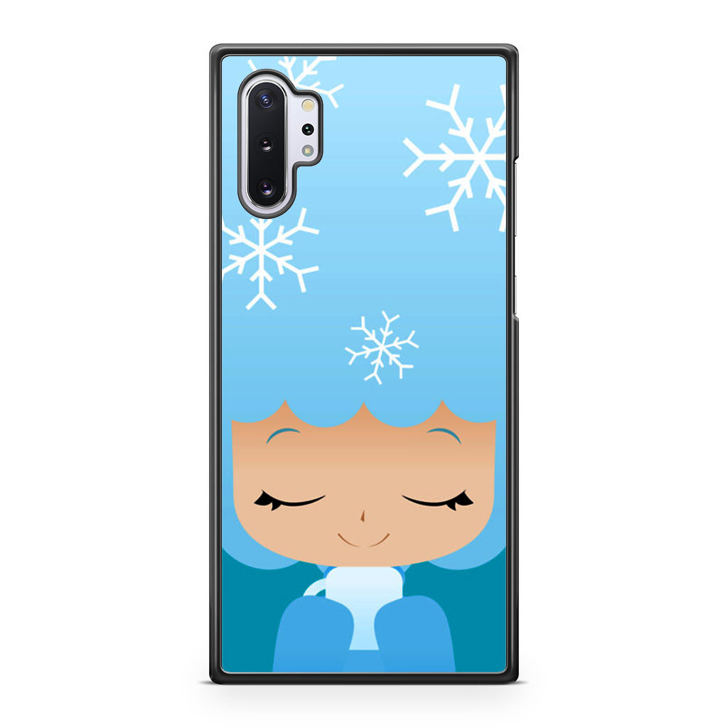 Winter Afro Girl Galaxy Note 10 Plus Case