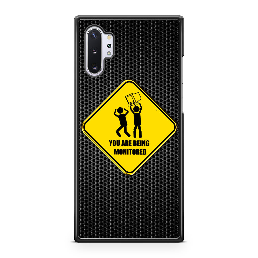 You Are Being Monitored Galaxy Note 10 Plus Case