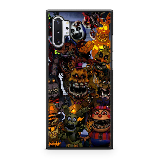Five Nights at Freddy's Scary Characters Galaxy Note 10 Plus Case