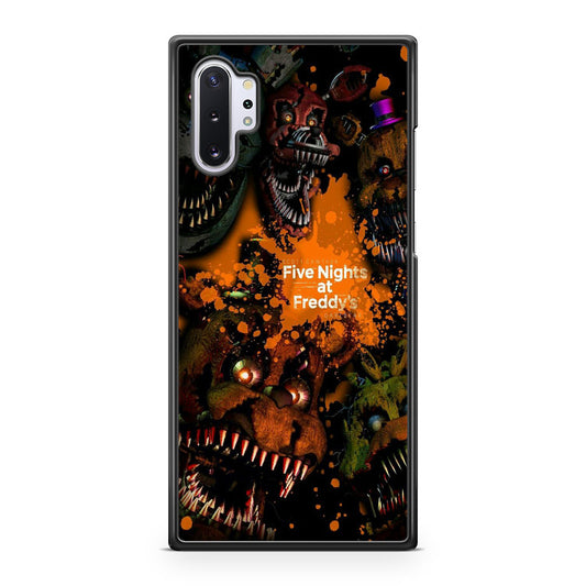 Five Nights at Freddy's Scary Galaxy Note 10 Plus Case