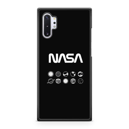 NASA Minimalist Galaxy Note 10 Plus Case