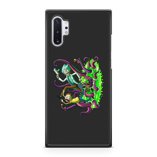 Rick And Morty Pass Through The Portal Galaxy Note 10 Plus Case