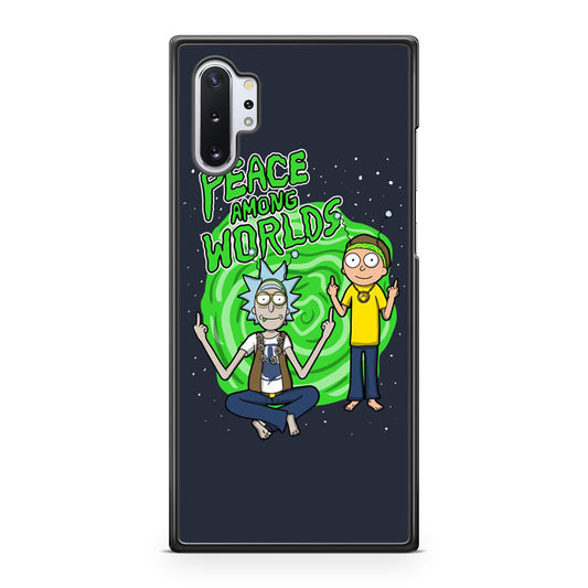 Rick And Morty Peace Among Worlds Galaxy Note 10 Plus Case