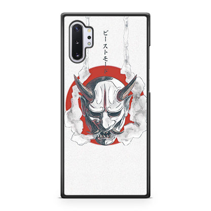 Japanese Oni Mask Galaxy Note 10 Plus Case