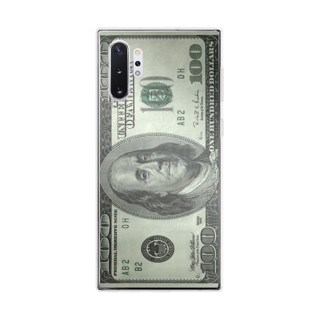 100 Dollar Galaxy Note 10 Plus Case