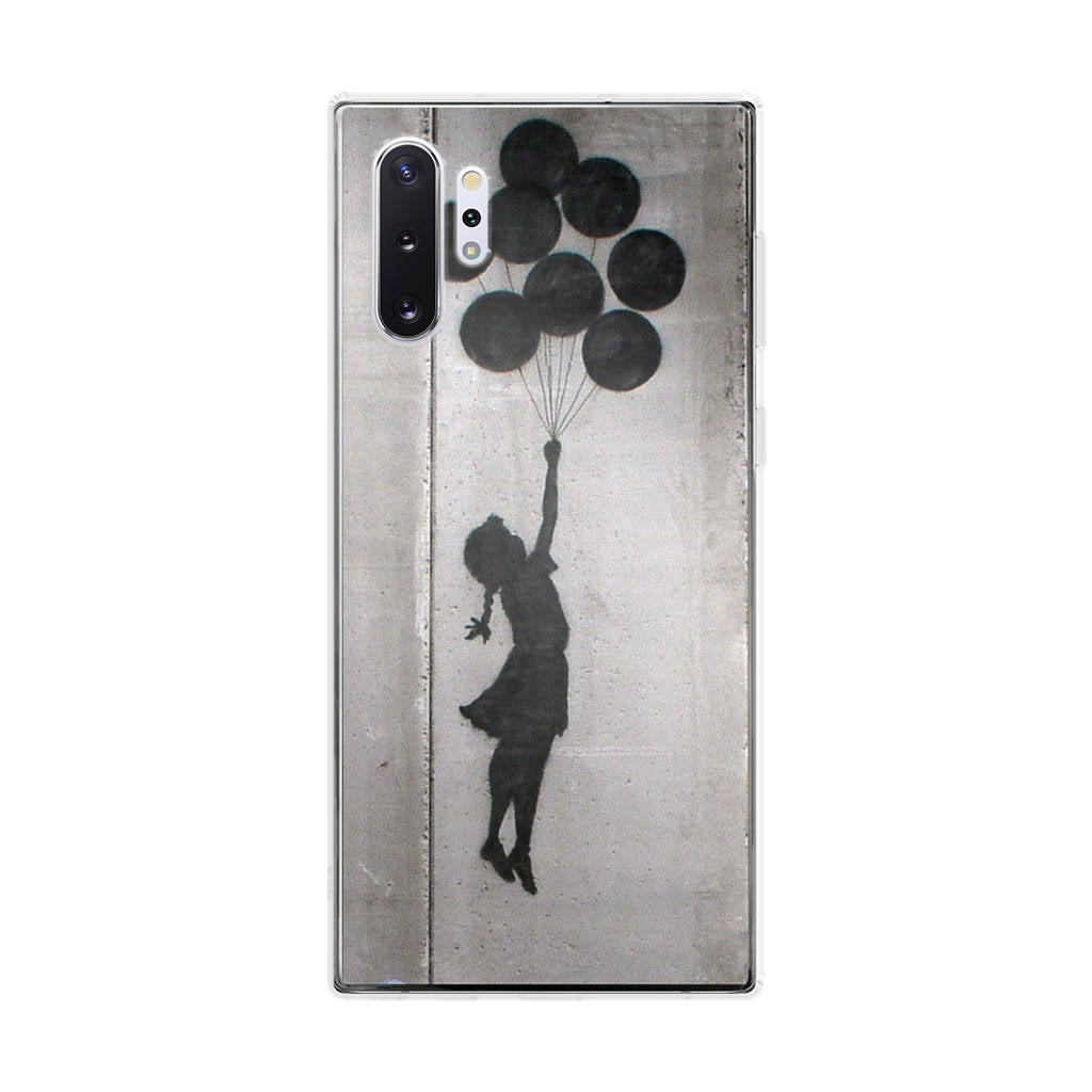 Banksy Girl With Balloons Galaxy Note 10 Plus Case