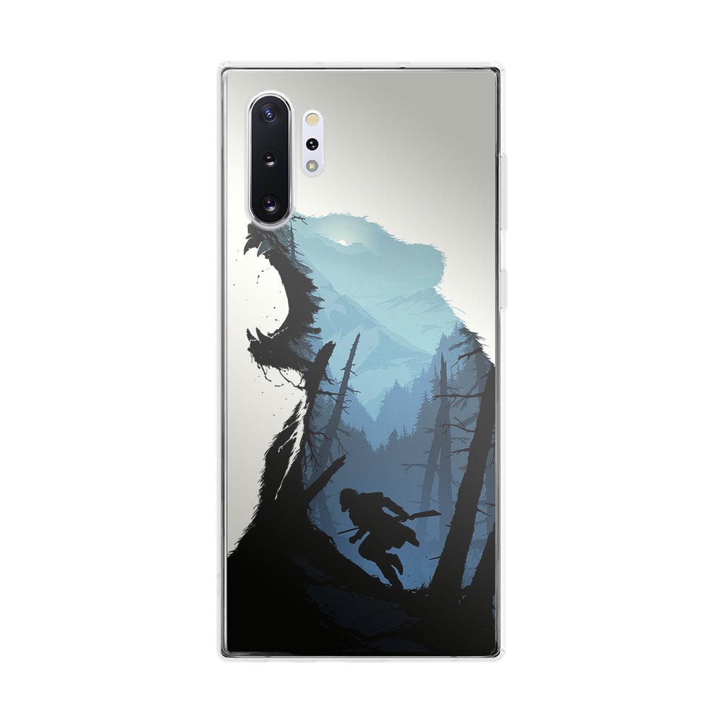 Bear Hunter Art Galaxy Note 10 Plus Case