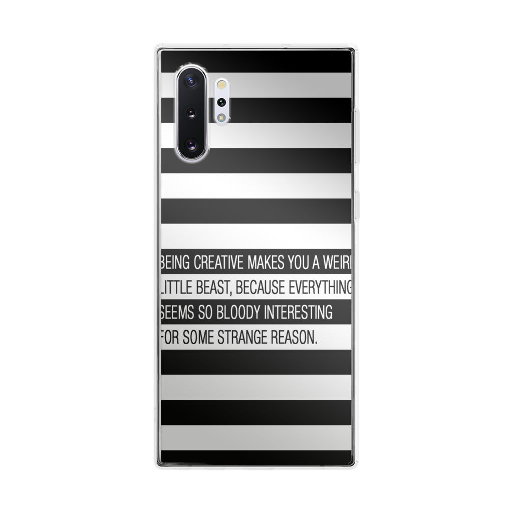 Being Creative Weird Galaxy Note 10 Plus Case