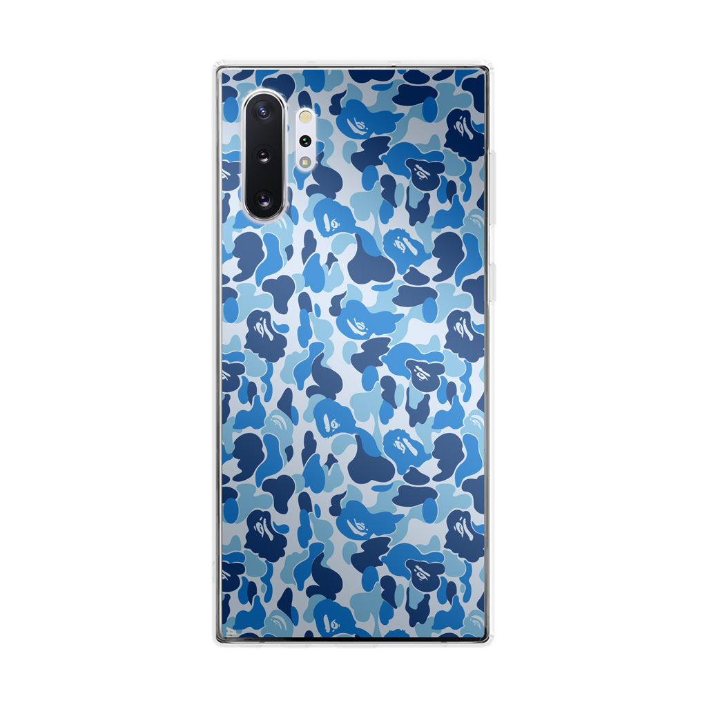 Blue Camo Galaxy Note 10 Plus Case