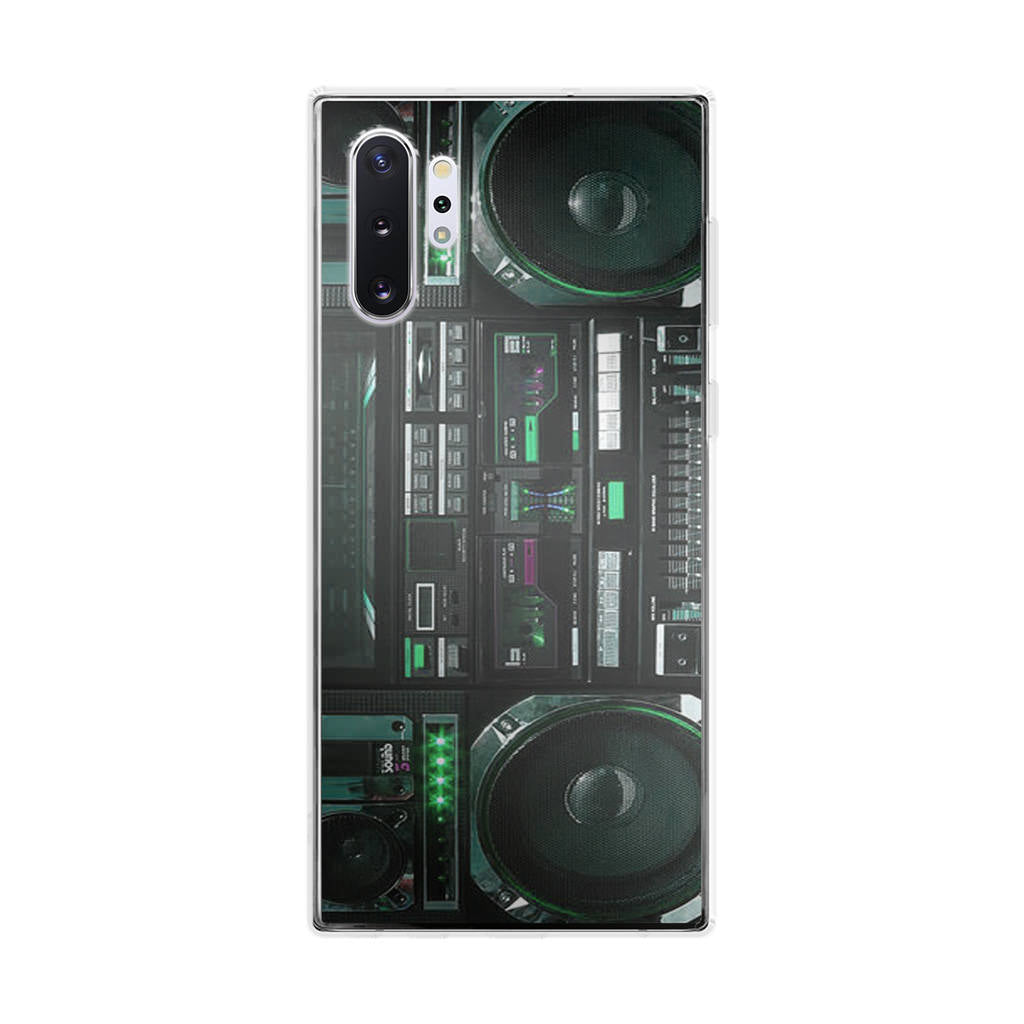 Boombox Blaster Galaxy Note 10 Plus Case