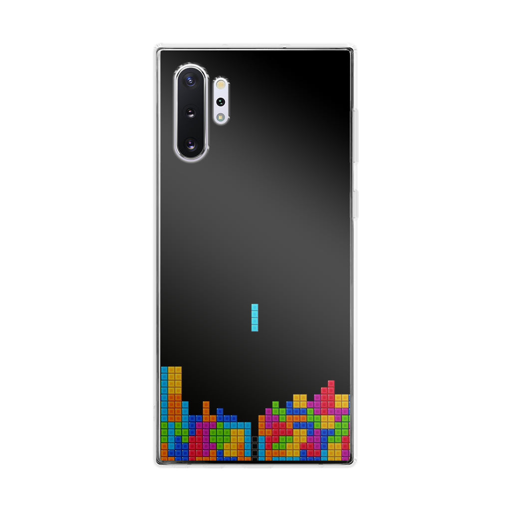 Classic Video Game Tetris Galaxy Note 10 Plus Case