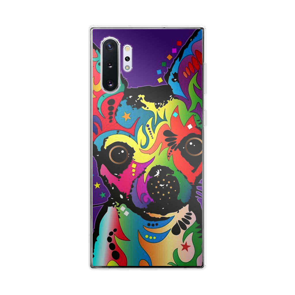 Colorful Chihuahua Galaxy Note 10 Plus Case