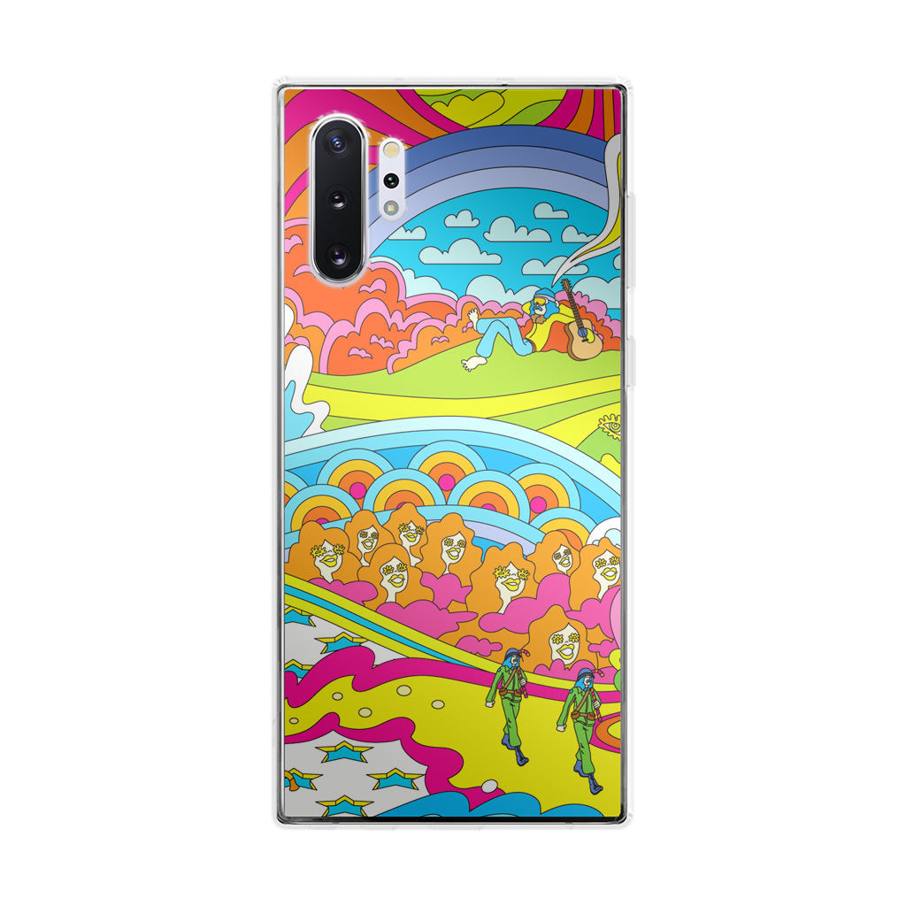 Colorful Doodle Galaxy Note 10 Plus Case