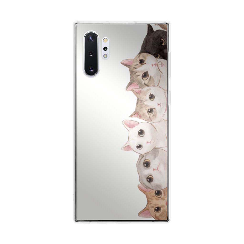 Cute Cats Vertical Galaxy Note 10 Plus Case