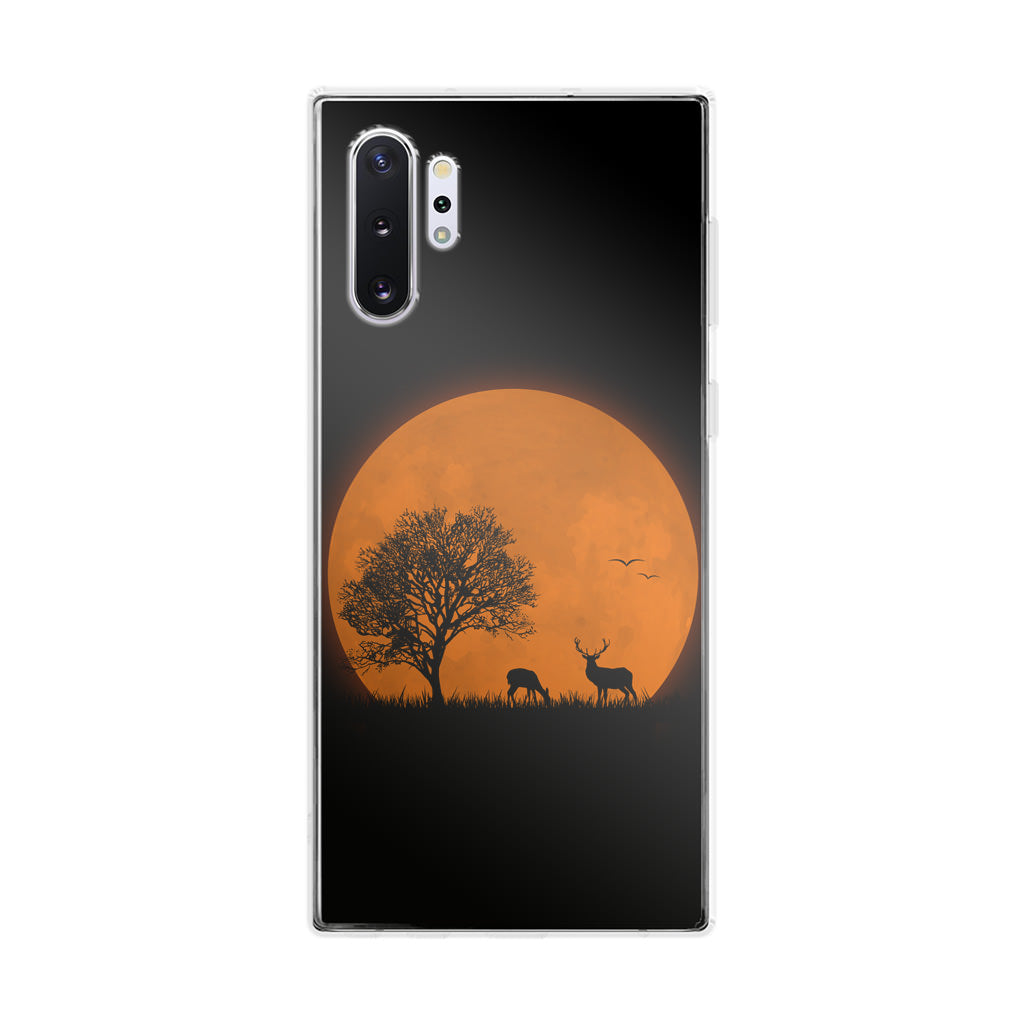 Deer Silhouette Galaxy Note 10 Plus Case