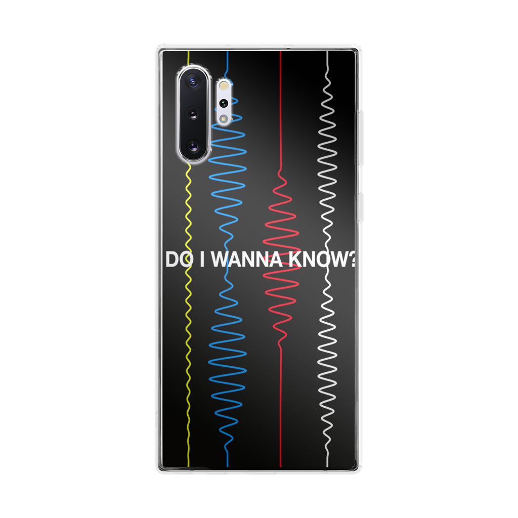 Do I Wanna Know Four Strings Galaxy Note 10 Plus Case