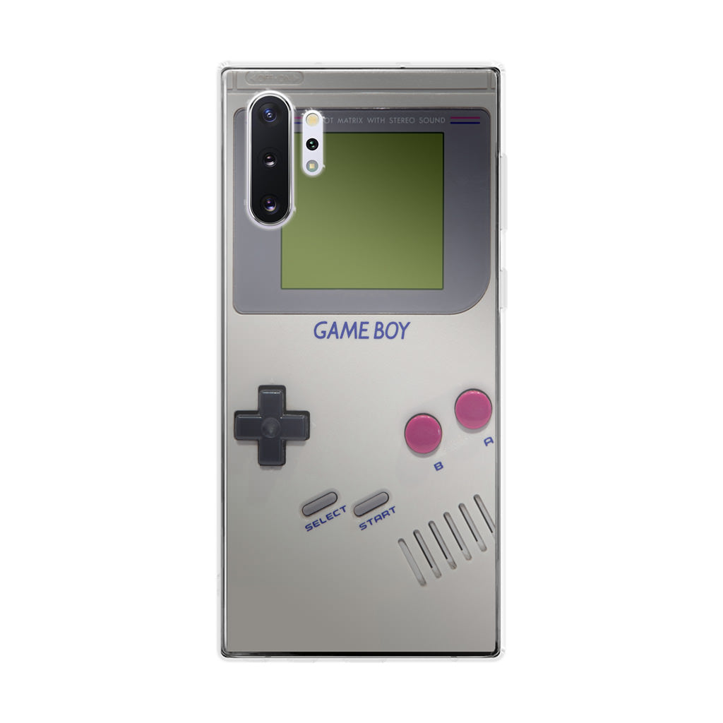 Game Boy Grey Model Galaxy Note 10 Plus Case
