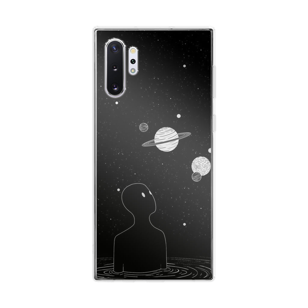 Hello Saturn Galaxy Note 10 Plus Case