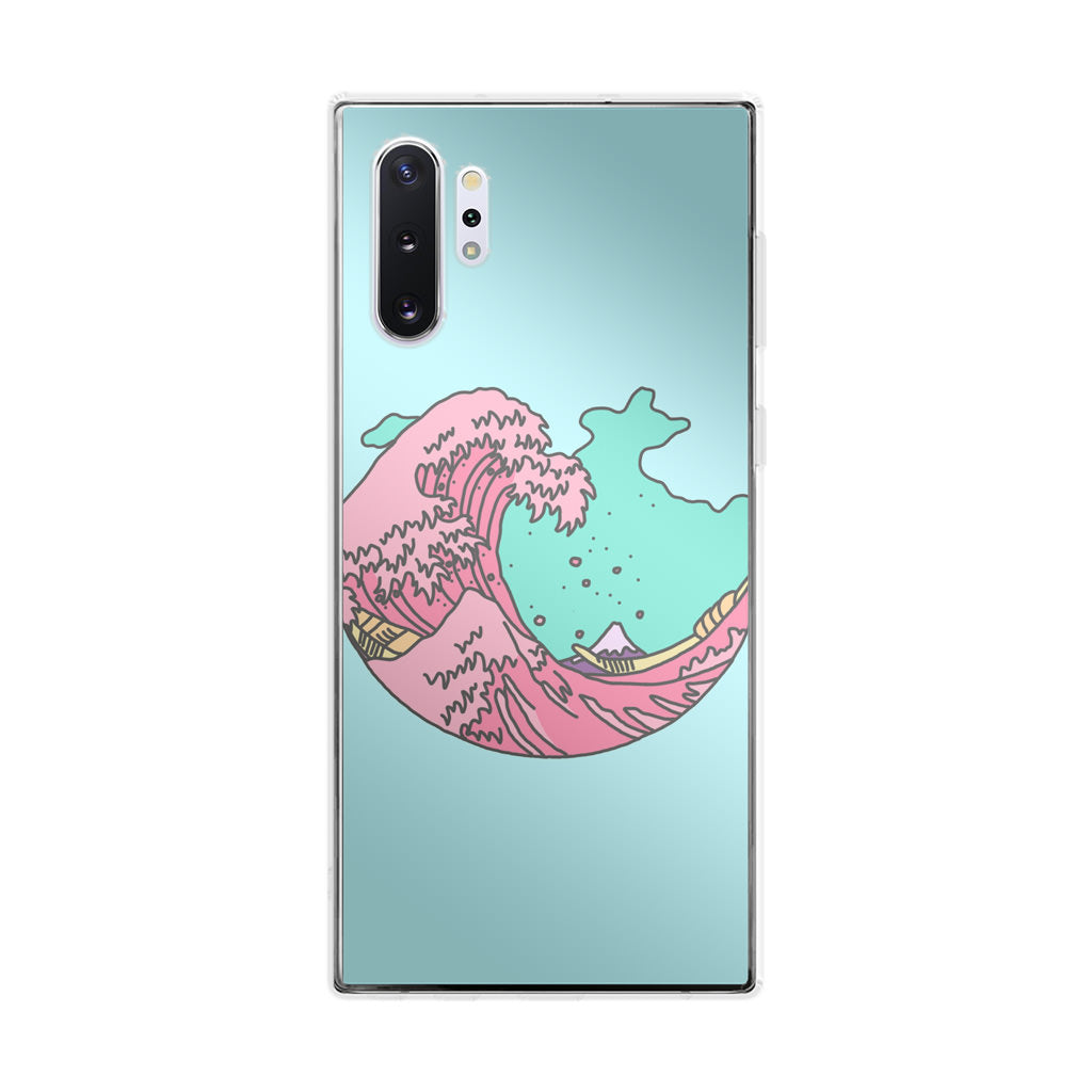 Japanese Pastel Wave Galaxy Note 10 Plus Case